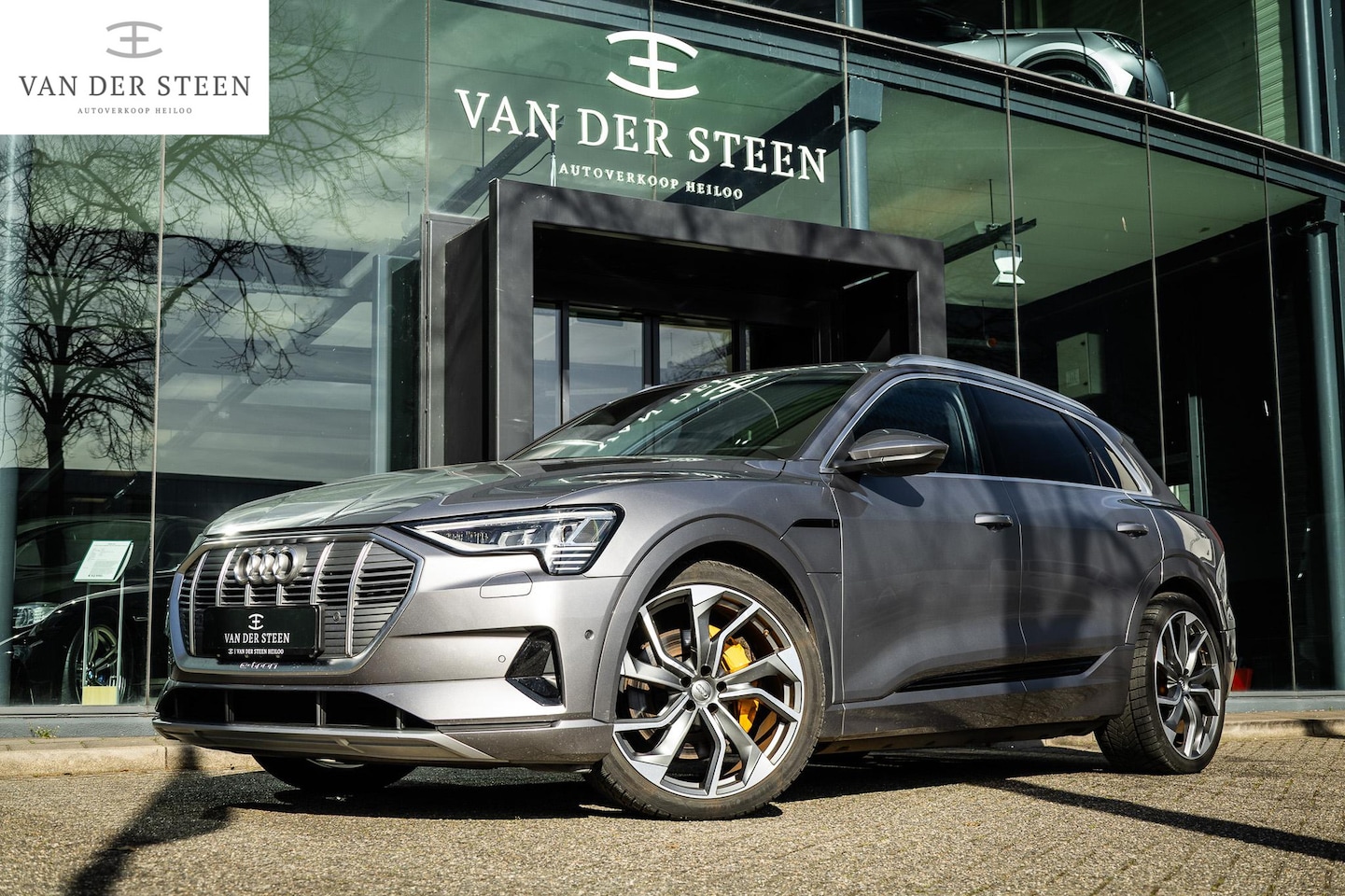 Audi e-tron - 50 quattro S-Line 71 kWh Incl. BTW Schuifdak l Elektrische S-line Stoelen | Adapt. Cruise - AutoWereld.nl