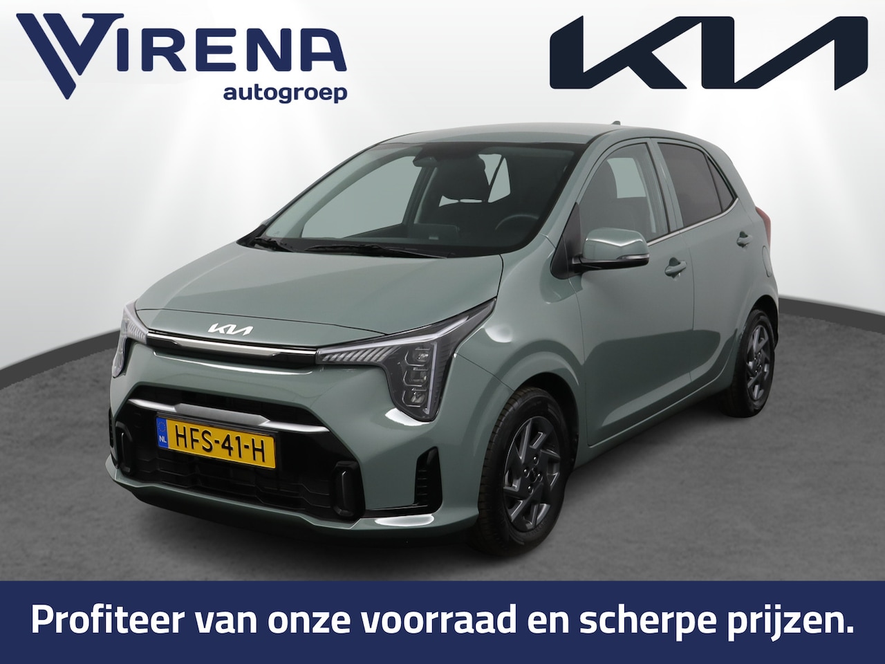 Kia Picanto - 1.0 DPI DynamicPlusLine Airco - Apple Carplay/Android Auto - Cruise Control - Full Led Kop - AutoWereld.nl