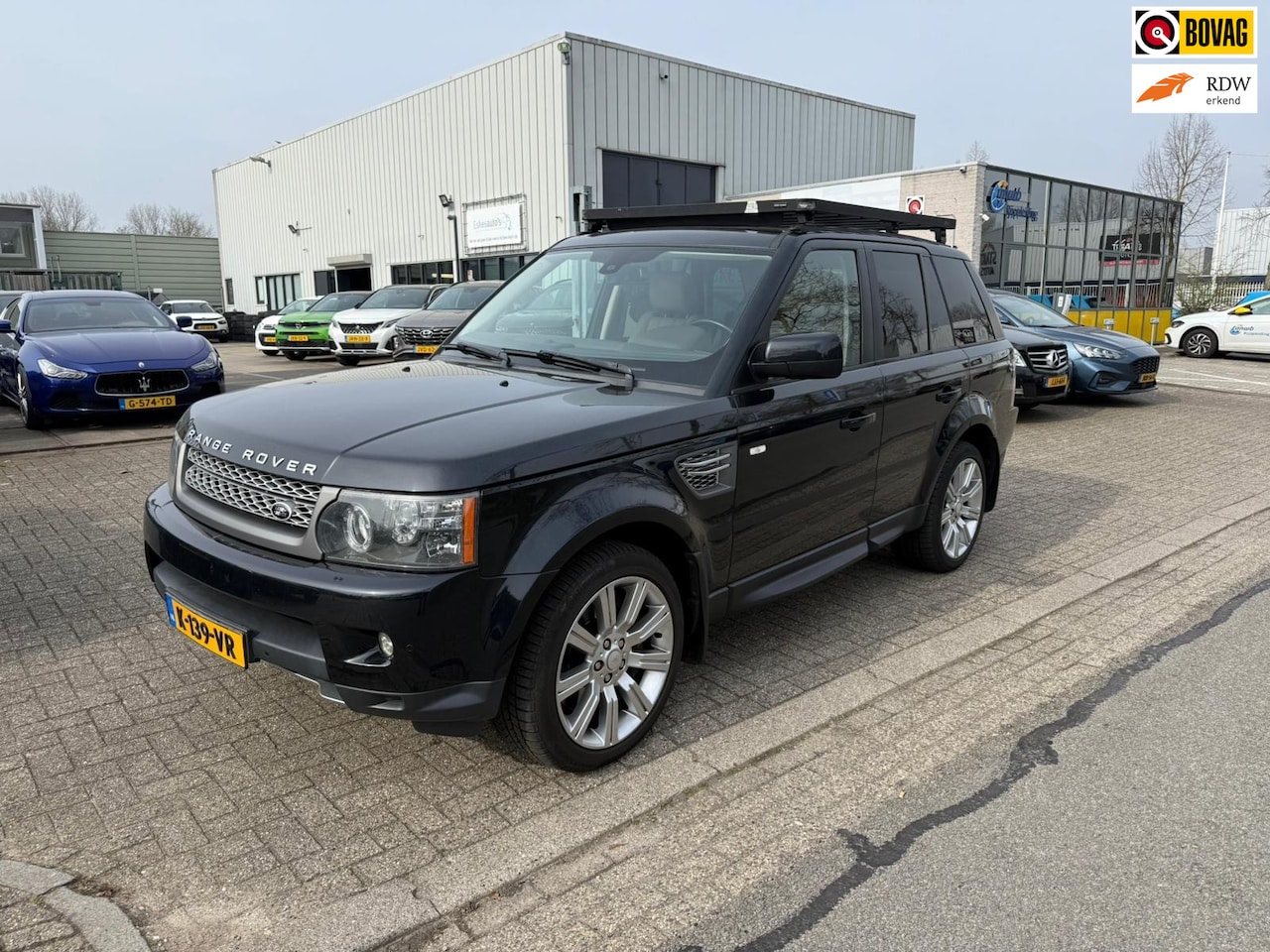 Land Rover Range Rover Sport - 5.0 V8 Supercharged 5.0 V8 Supercharged, Leder, Navi, Dealer auto - AutoWereld.nl