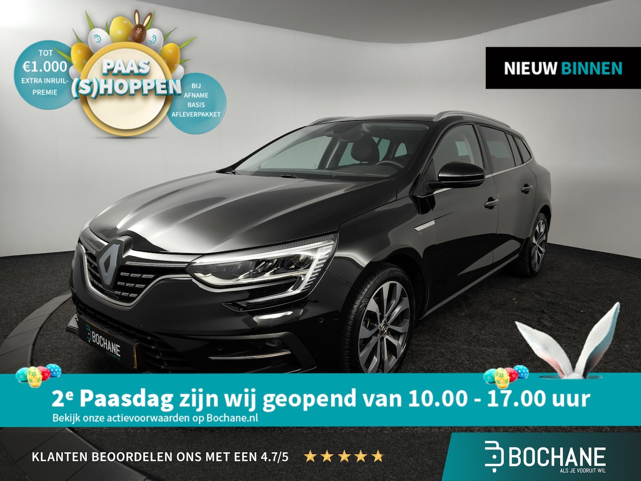 Renault Mégane Estate - 1.3 TCe 140 Techno Automaat | Trekhaak | Navigatie | All-season banden | 1700KG trekgewich - AutoWereld.nl