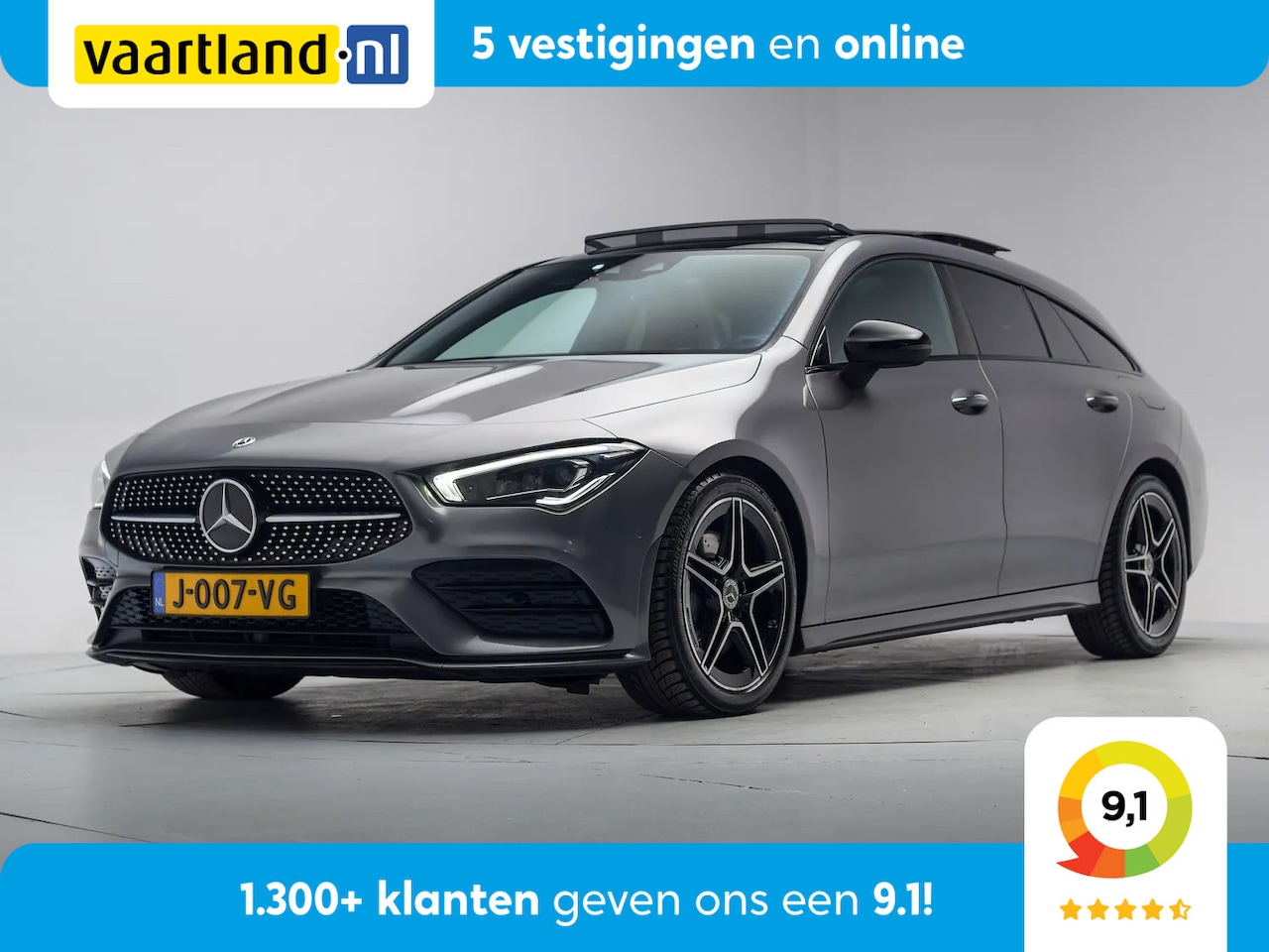 Mercedes-Benz CLA-Klasse - 200 AMG Line Night Aut. [ Panoramadak Memory Sfeerverlichting ] - AutoWereld.nl