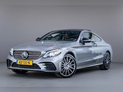 Mercedes-Benz C-klasse Coupé - 300 AMG Premium+|Pano|Luchtvering|Burmester|Designo-interior|360°|Org.NL|1e eig.|Dealer-on