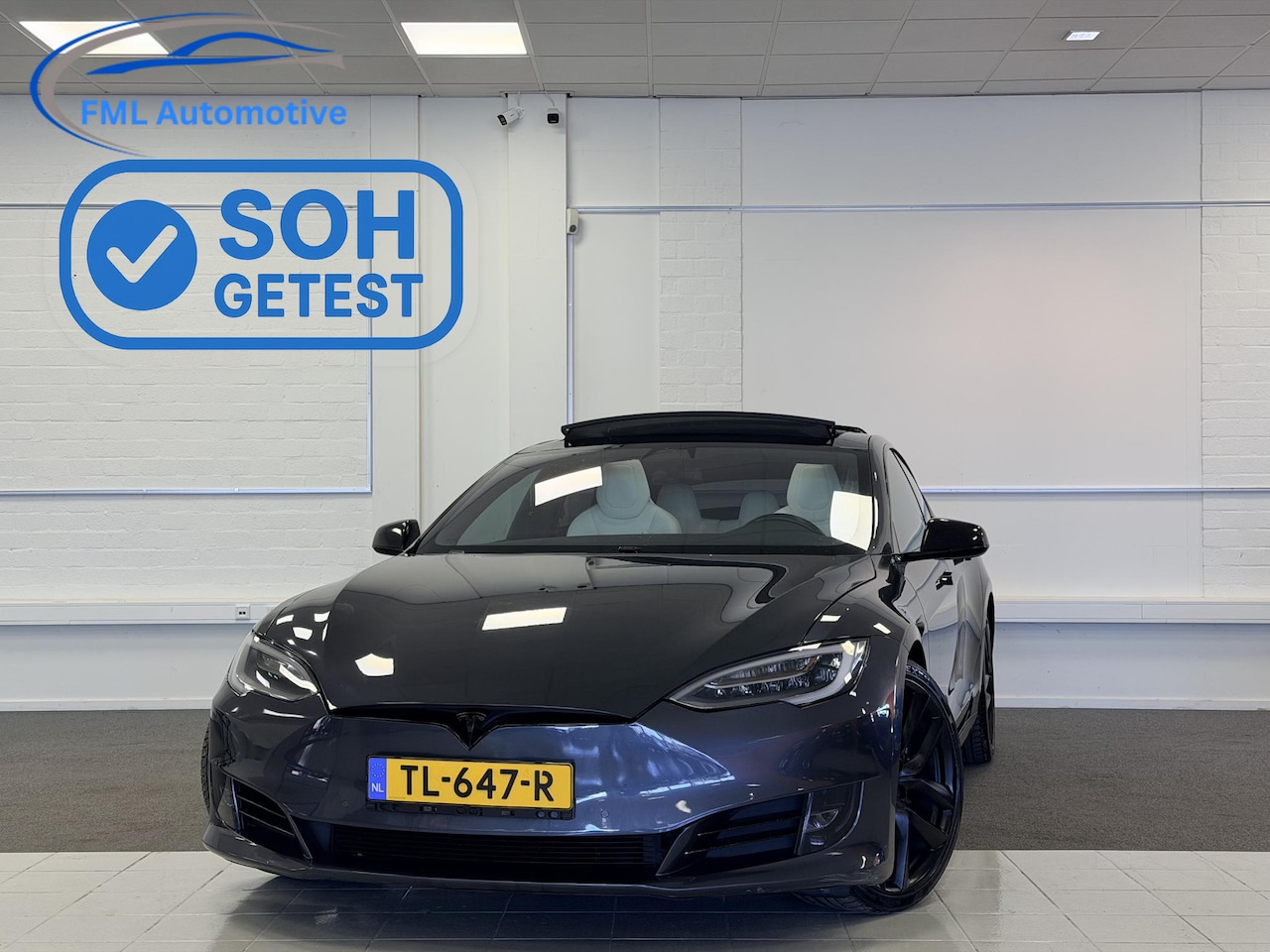 Tesla Model S - 100D Performance | SOH 86% | Full self driving | Panorama dak | - AutoWereld.nl