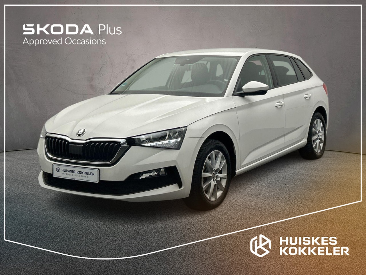 Skoda Scala - Ambition 1.0 TSI 110pk Cruise control, App connect, LED koplampen, Airco, DAB, Radio, Blue - AutoWereld.nl