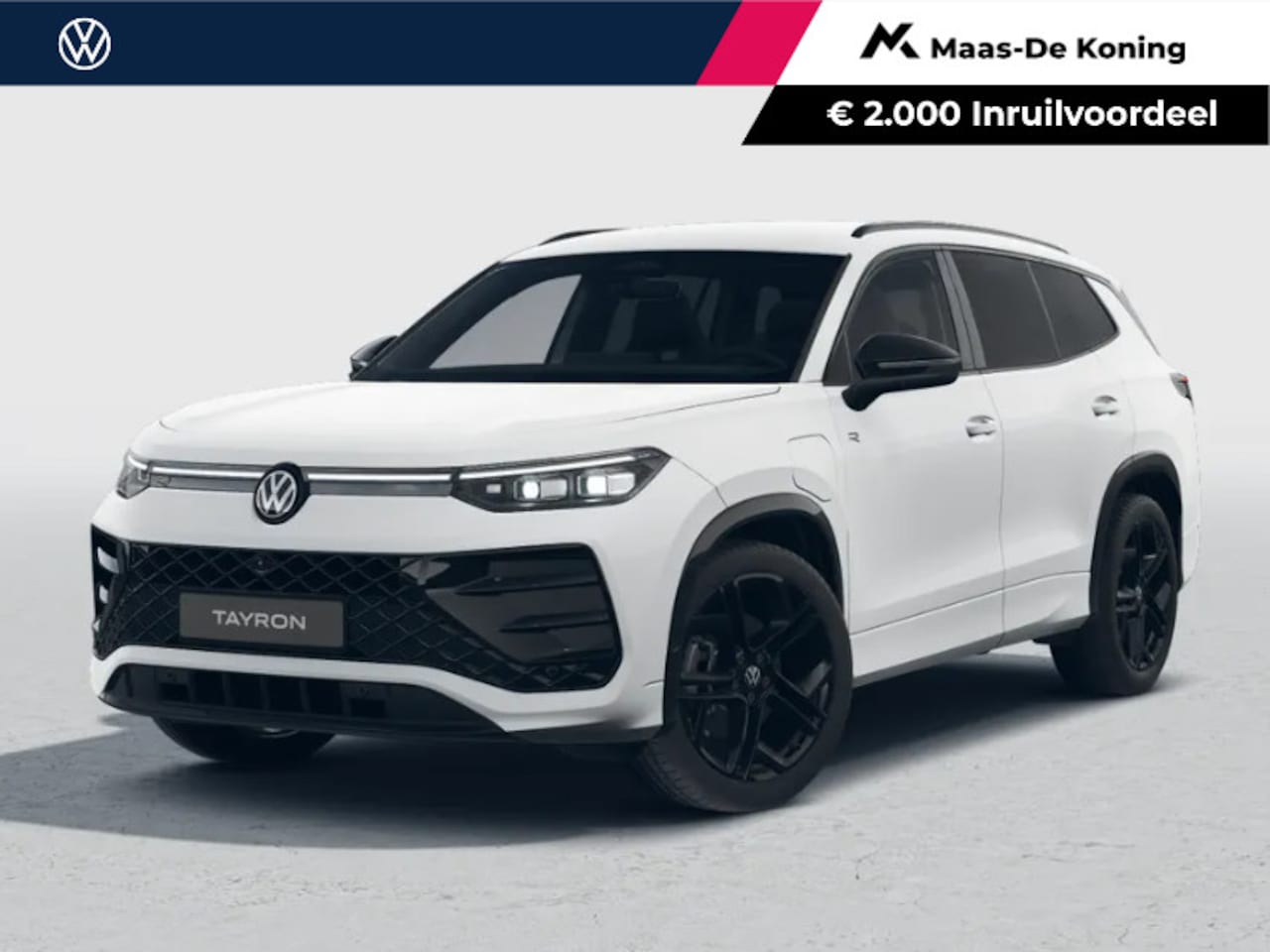 Volkswagen Tayron - R-Line 1.5 eHybrid 204 PK 6 versn. DSG · Achteruitrijcamera · Draadloze telefoonverbinding - AutoWereld.nl