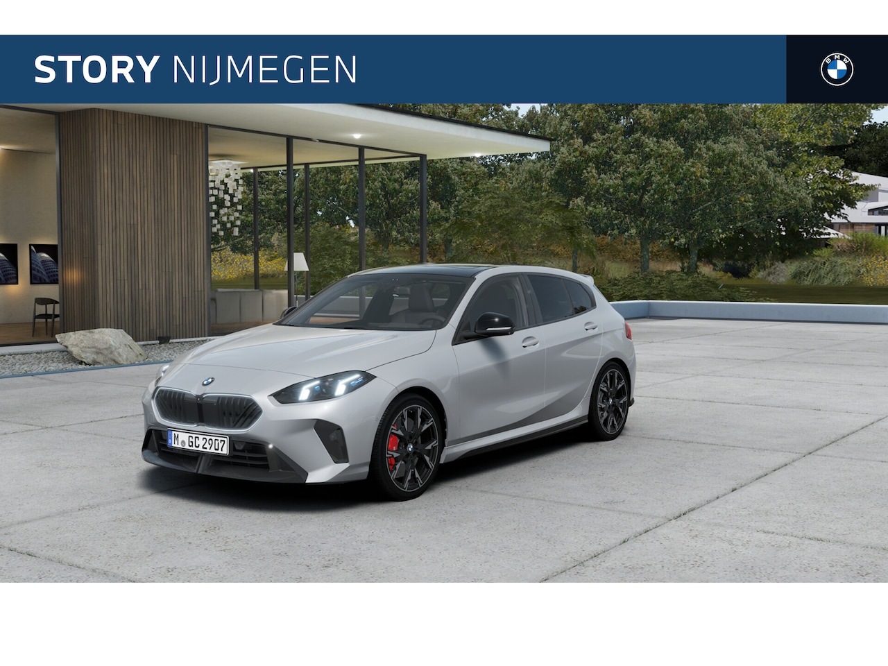 BMW 1-serie - 120 High Executive M Sport Automaat / Panoramadak / Sportstoelen / Head-Up / M Adaptief on - AutoWereld.nl