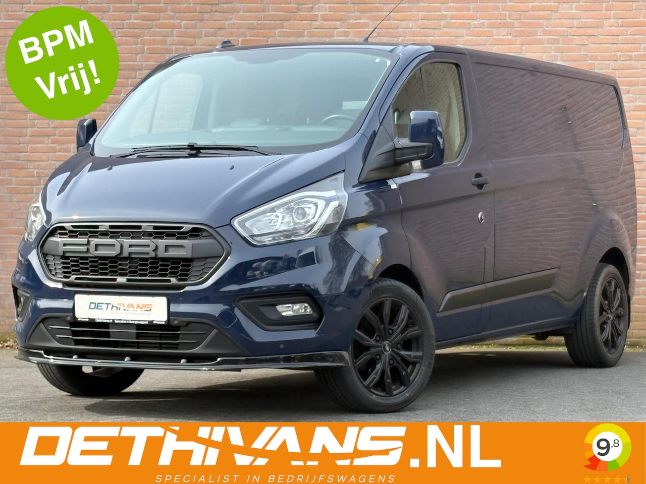 Ford Transit Custom - 2.0TDCI 130PK Lang / Automaat / Cruisecontrol / Trekhaak / Euro6 - AutoWereld.nl