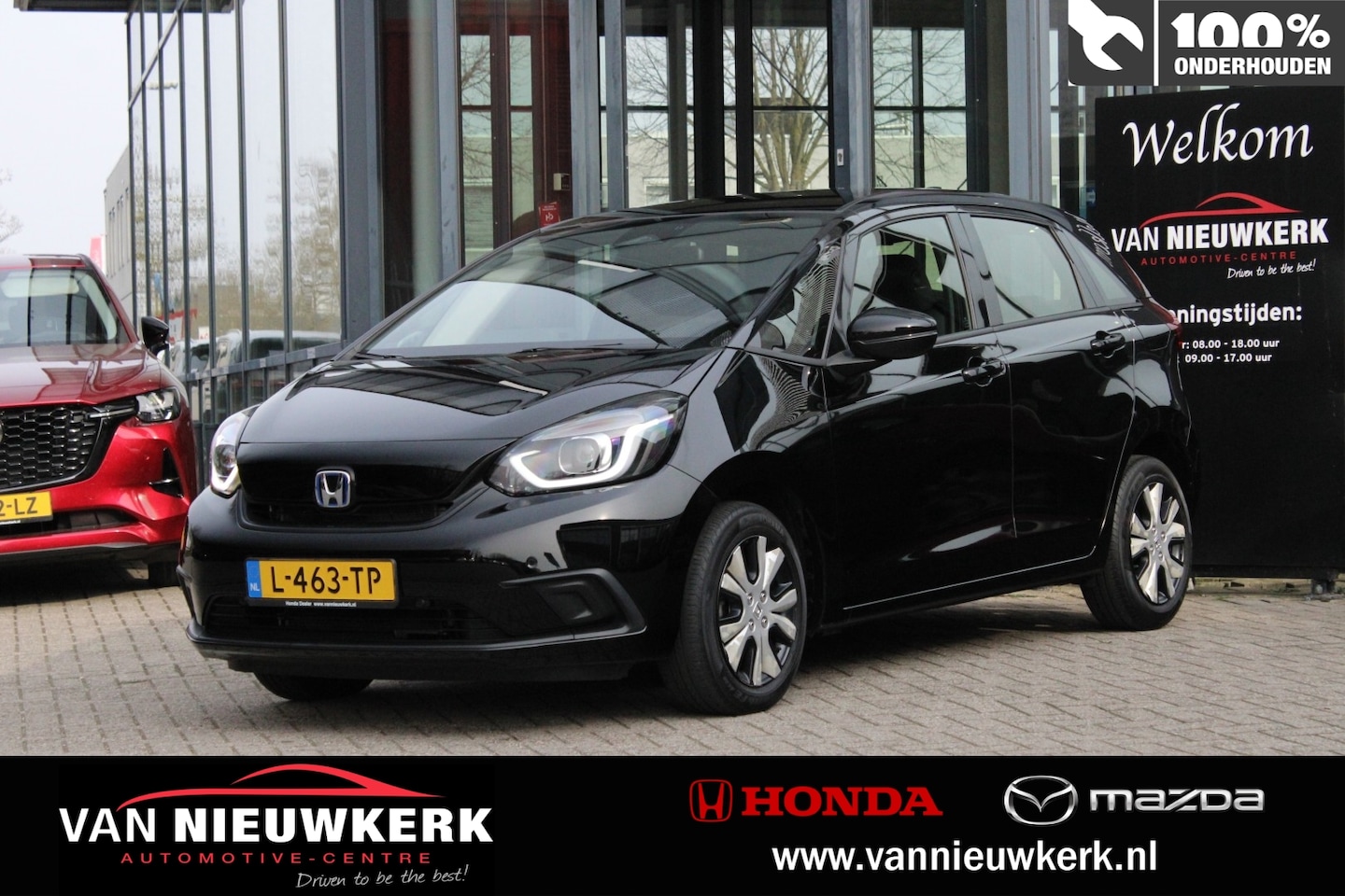 Honda Jazz - 1.5 i-MMD 109pk Hybrid Automaat Elegance | Carplay | Adaptieve Cruisecontrol | Stoelverwar - AutoWereld.nl