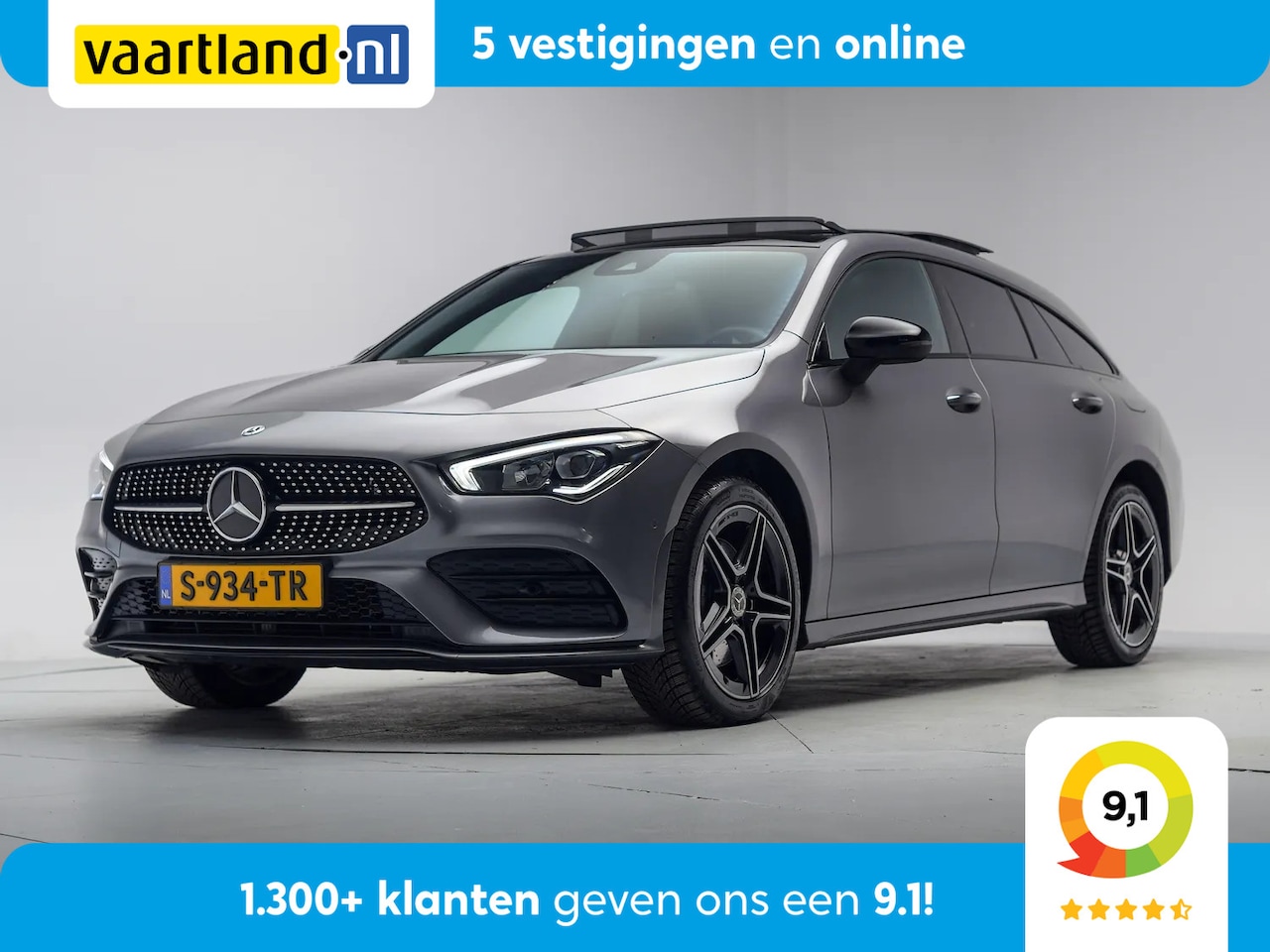 Mercedes-Benz CLA-Klasse - 250 e Business Solution AMG Line Aut. [ Pano Camera Half -leder Stoelverwarming] - AutoWereld.nl