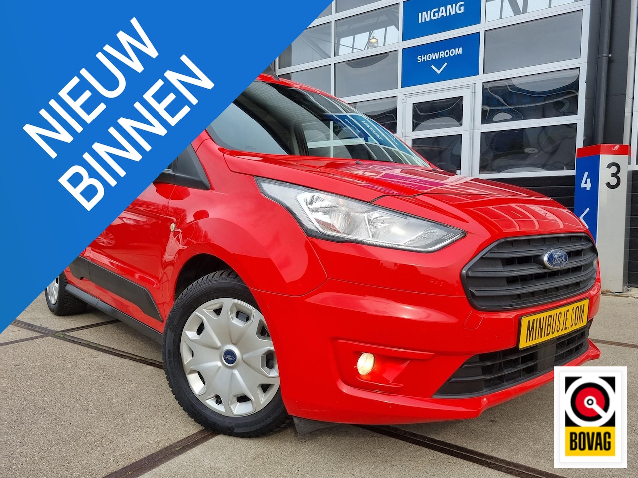 Ford Transit Connect - 1.0 Ecoboost L1 / 3-Pers. INCL. BTW + BPM - AutoWereld.nl