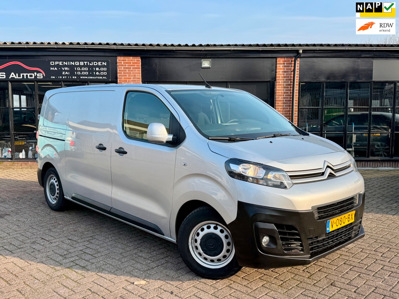 Citroën Jumpy - 2.0 BlueHDI 180PK|AUTOMAAT|NAVI|DAB|CRUISE.CONTROL|AIRCO|LAGE KM STAND NAP - AutoWereld.nl