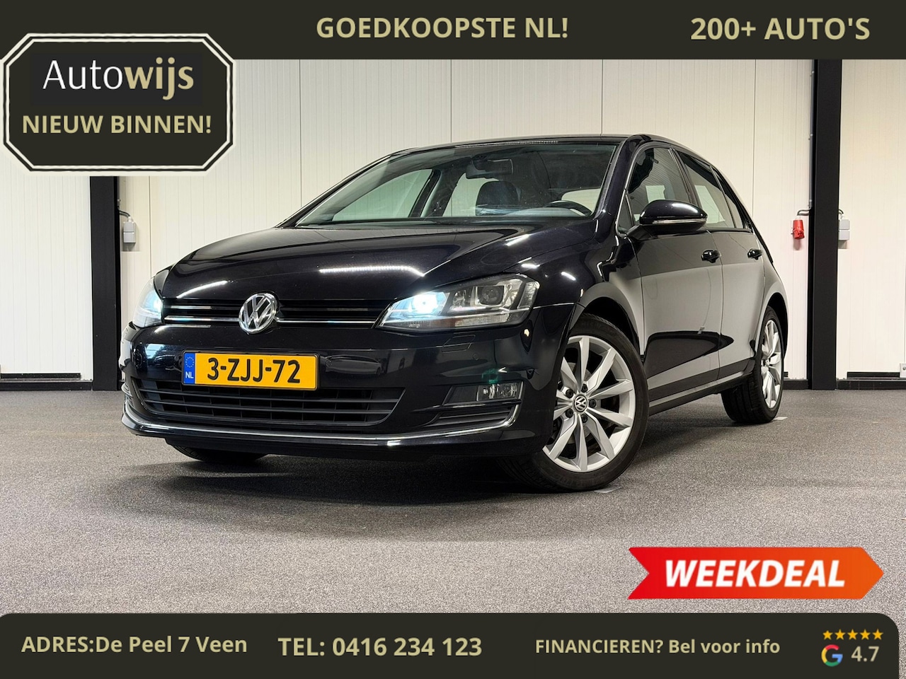 Volkswagen Golf - 1.4 TSI ACT Business Edition|HIGHLINE||LED|NL AUTO|CAMERA|AUT|GOED ONDERHOUDEN - AutoWereld.nl