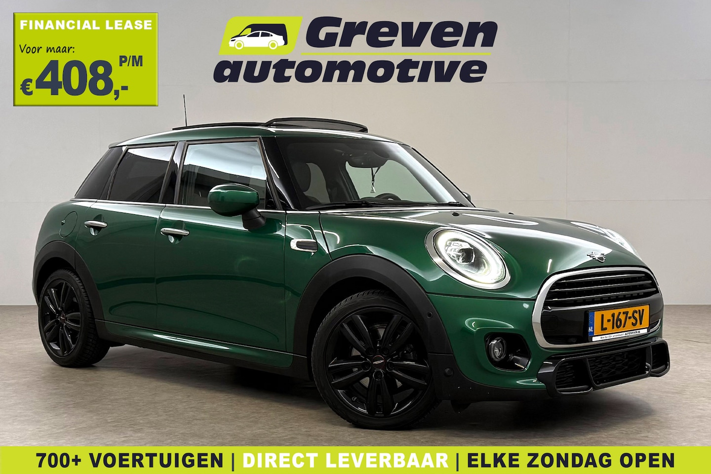 MINI John Cooper Works - 1.5 Cooper JCW | Pano | Virtual | Sfeer | Carplay | Cruise | Stoelverw. | Navi | Parkeerse - AutoWereld.nl