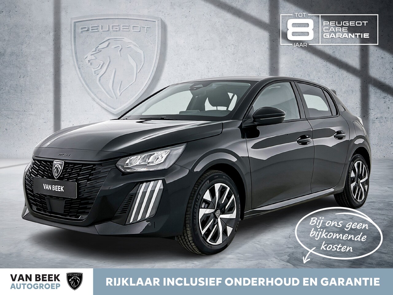 Peugeot 208 - Hybrid 110 pk Automaat Business | Rijklaar | Navigatie | Camera | Apple Carplay | - AutoWereld.nl