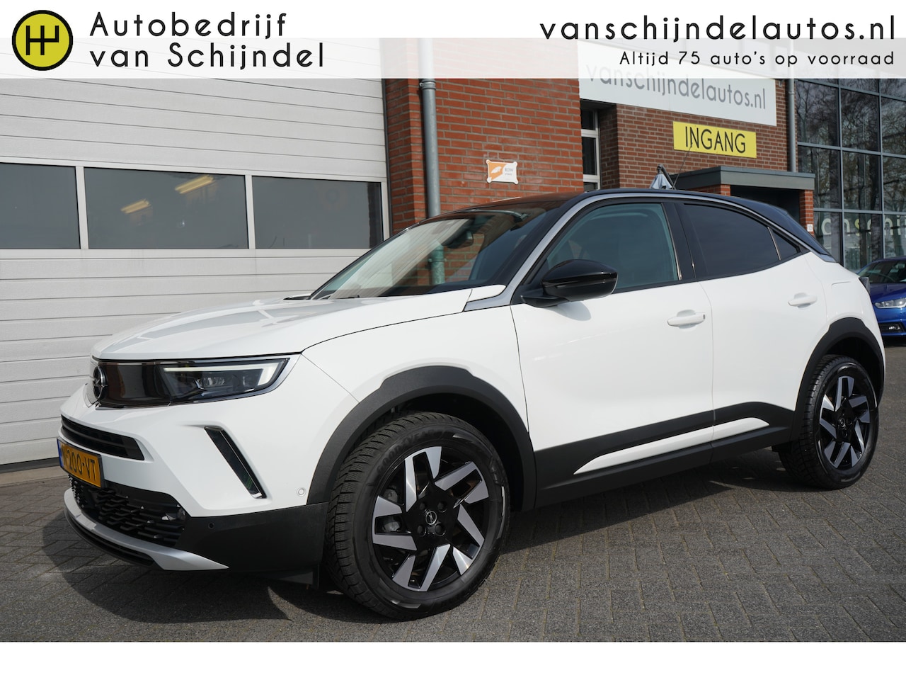 Opel Mokka - 1.2 TURBO BUSINESS ELEGANCE TWO TONE ORIGINEEL NL KEURIGE STAAT MET NIEUWE DISTRIBUTIERIEM - AutoWereld.nl