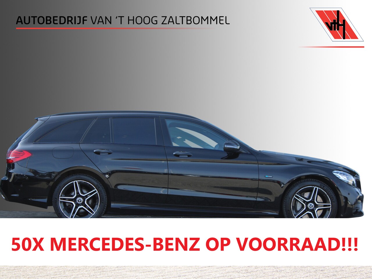 Mercedes-Benz C-klasse Estate - 300e AUT9 AMG Limited NIGHT PAKKET SFEER VIRTUAL NAVI CAMERA NL AUTO - AutoWereld.nl