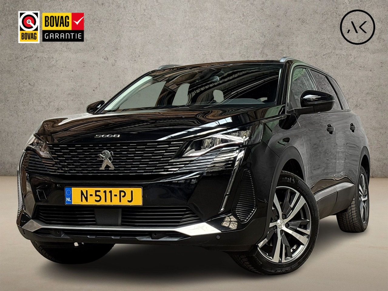 Peugeot 5008 - 1.2 PureTech Allure 7 Persoons (APPLE CARPLAY, GROOT NAVI, 360 CAMERA, LEDER, SPORTSTOELEN - AutoWereld.nl