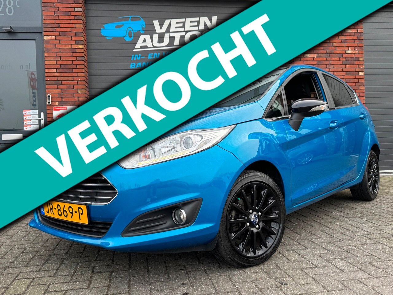 Ford Fiesta - 1.0 EcoBoost Candy Blue Edition Nieuwstaat NAP - AutoWereld.nl