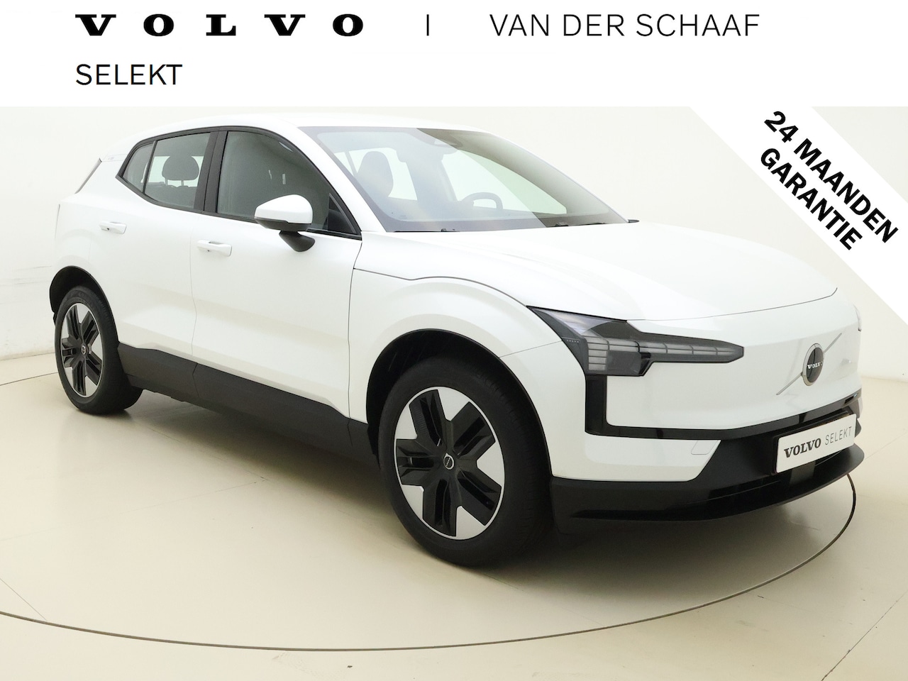 Volvo EX30 - Single Motor Core / Stoel + Stuurw. Verwarming / Adapt. Cruise / BLIS / 18'' / Crystal Whi - AutoWereld.nl