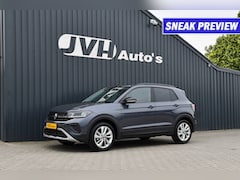 Volkswagen T-Cross - 1.0 TSi Life Sport 04-2025 | BTW | Virtual CP | 1/2Leder | Adapt.CC | AllSeason