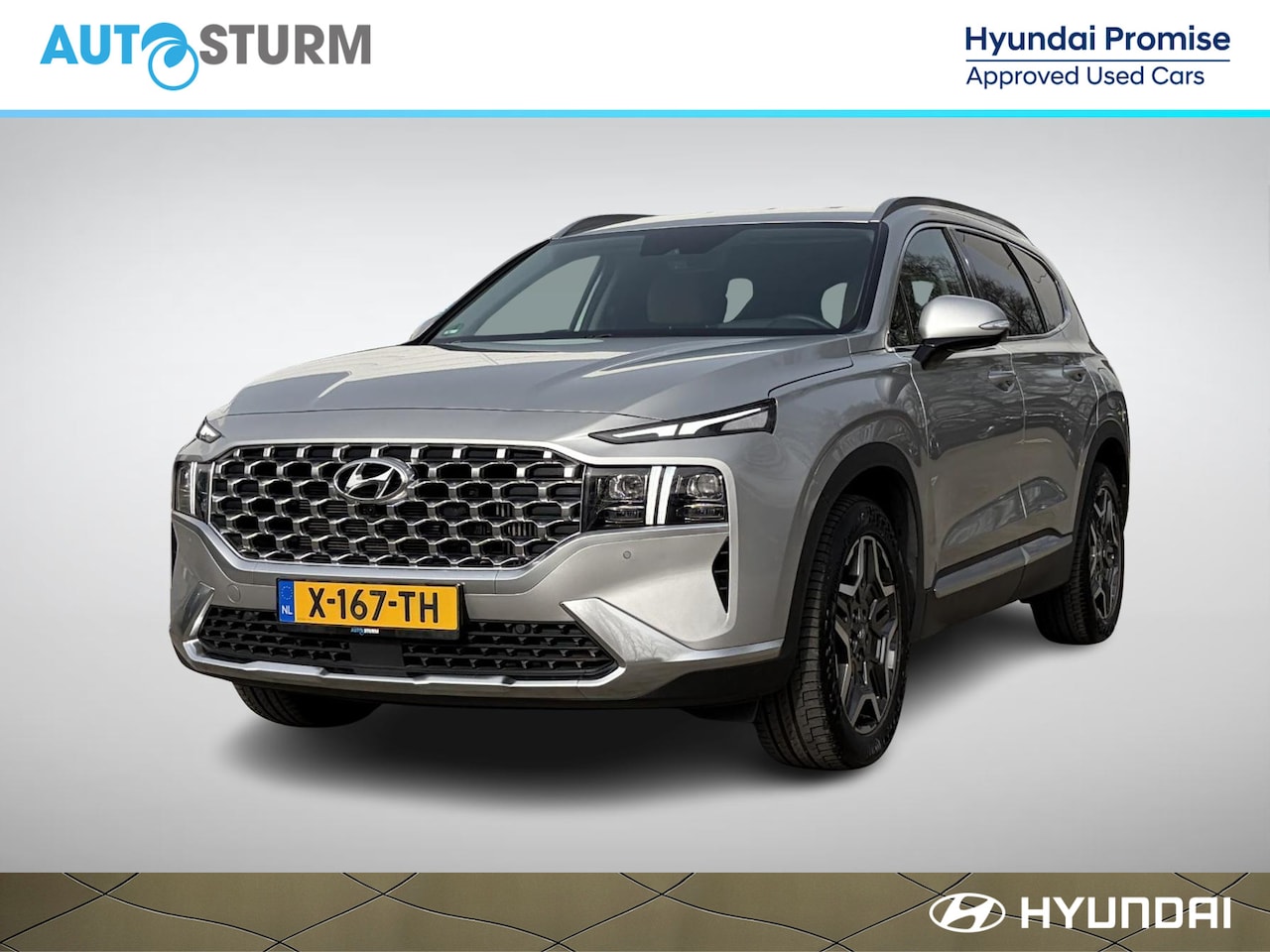 Hyundai Santa Fe - 1.6 T-GDI HEV Premium 1.6 T-GDI HEV Premium - AutoWereld.nl