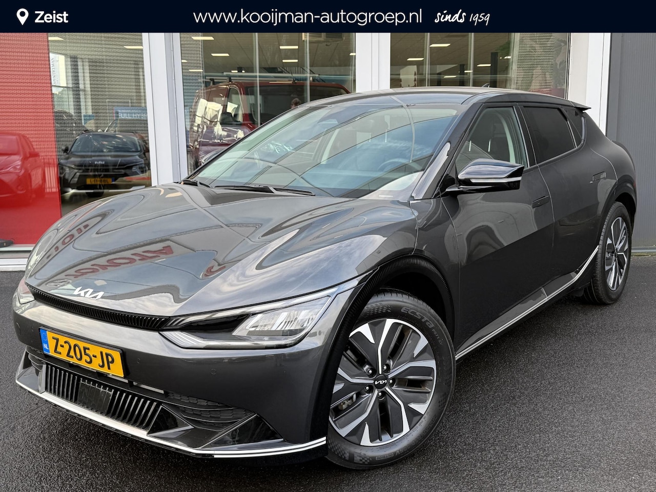 Kia EV6 - Plus 77.4 kWh Trekhaak 13-polig, stoel ventilatie, stuur- & stoelverwarming, achterbank ve - AutoWereld.nl
