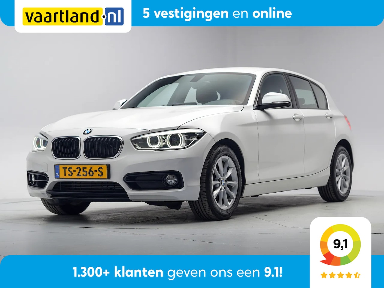 BMW 1-serie - 118i Corporate Executive Sport 5-drs Aut. [ LED Navi prof. Sportstoelen ] - AutoWereld.nl
