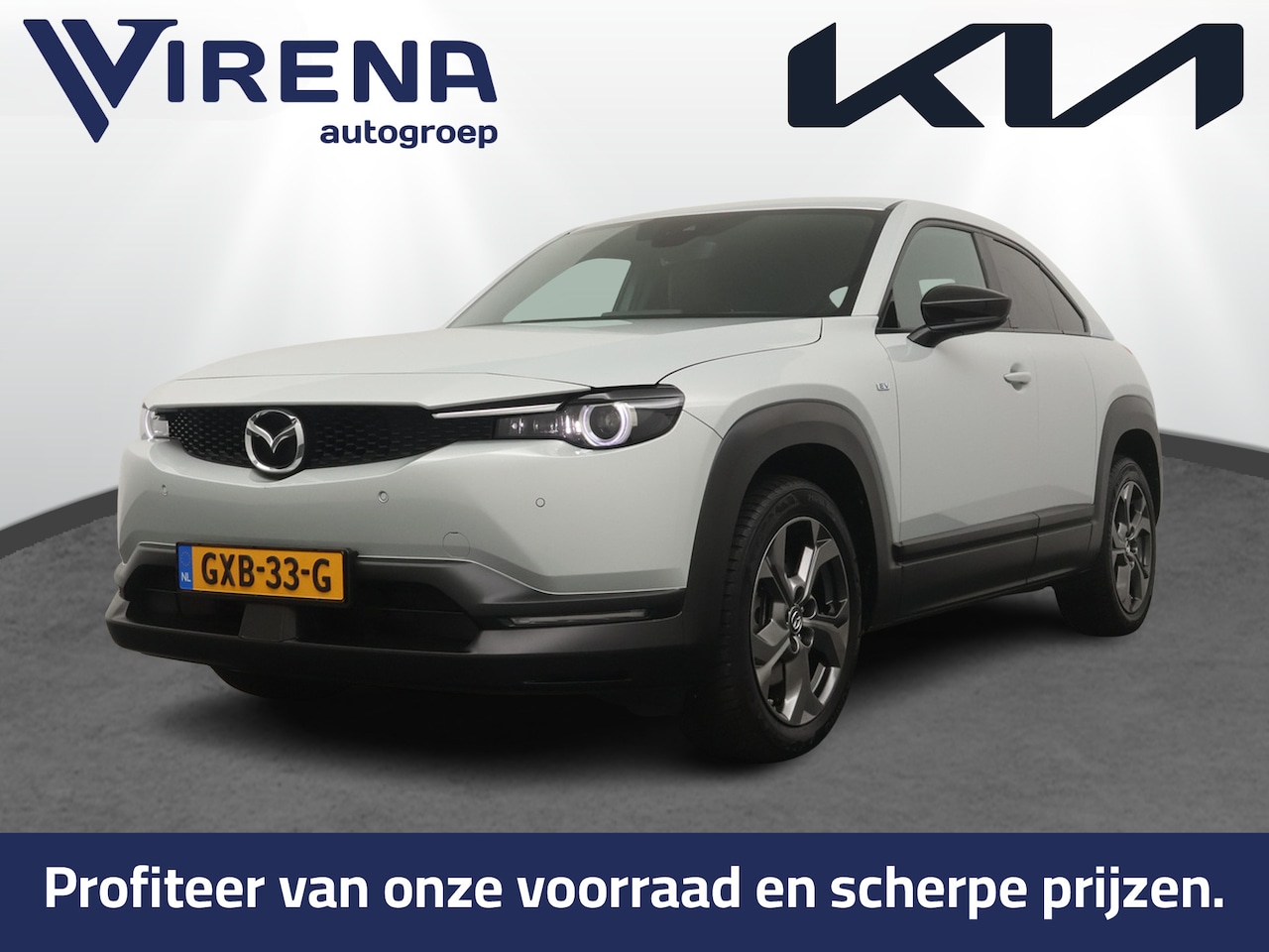 Mazda MX-30 - e-SkyActiv EV 145 Advantage 36 kWh - SOH 94,0% - - Stoelverwarming - Achteruitrijcamera - - AutoWereld.nl