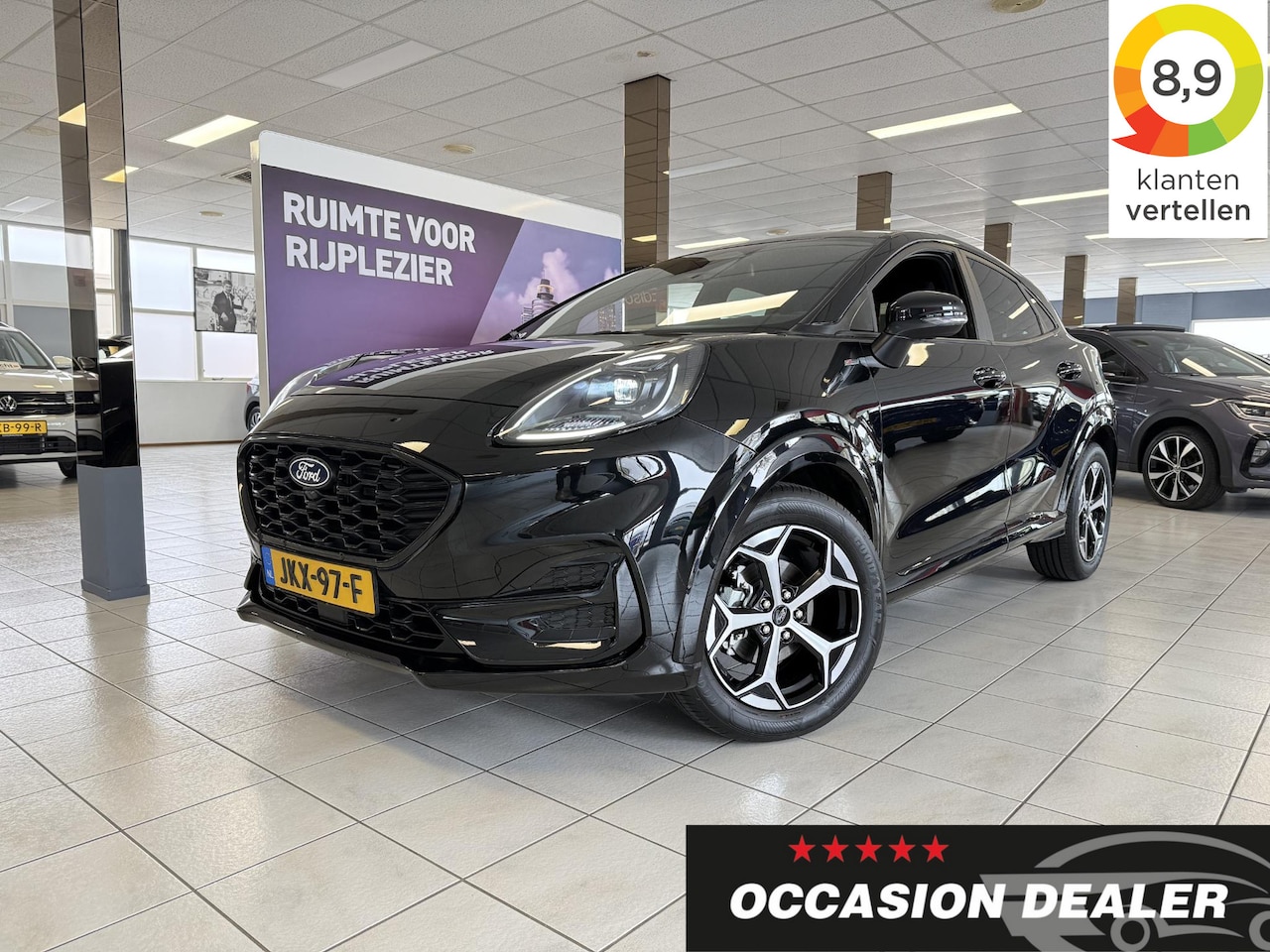 Ford Puma - 1.0 EcoBoost Hybrid ST-Line *NAVI*CAM*KEYL*LED*APP - AutoWereld.nl