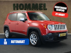 Jeep Renegade - 1.4 MultiAir Limited AWD - ORIGINEEL NEDERLANDSE AUTO - AFNEEMBARE TREKHAAK - 1200 KG TREK