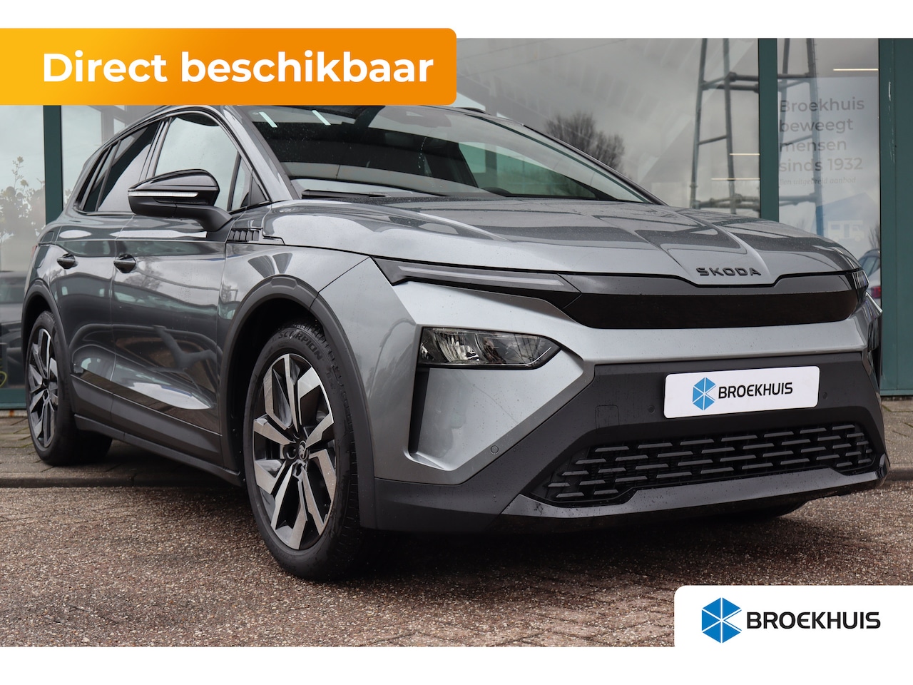 Skoda Elroq - Sportline | Cruise control met speedlimiter | Driving mode select | Parkeersensoren voor e - AutoWereld.nl