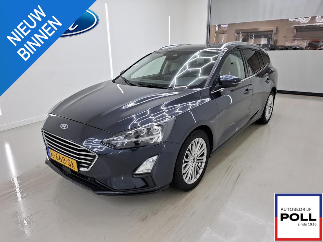 Ford Focus Wagon - 1.0 EcoB Hybrid Titanium X Navi Camera Winter pack Adap Cruise Elek Klep B&O Full-LED Wago - AutoWereld.nl