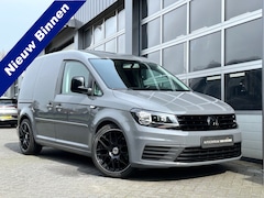 Volkswagen Caddy - 2.0 TDI L1H1 | 150pk | Black Line | Betongrijs | Leer | Stoelverwarming | Spoiler | LM vel