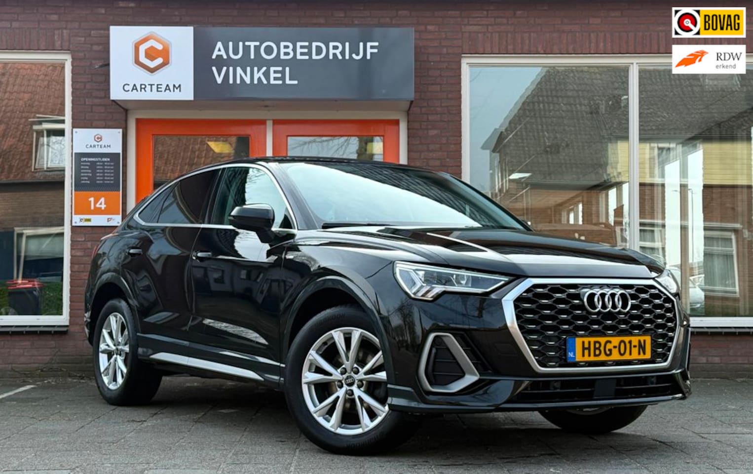 Audi Q3 Sportback - 35 TFSI S Edition *Trekhaak*Carplay*stoel/stuurverwarming*alcantara* - AutoWereld.nl
