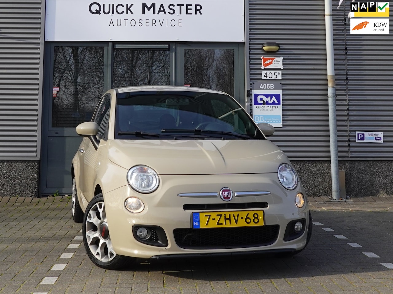 Fiat 500 - 0.9 TwinAir Turbo 500S Airco / NAP - AutoWereld.nl