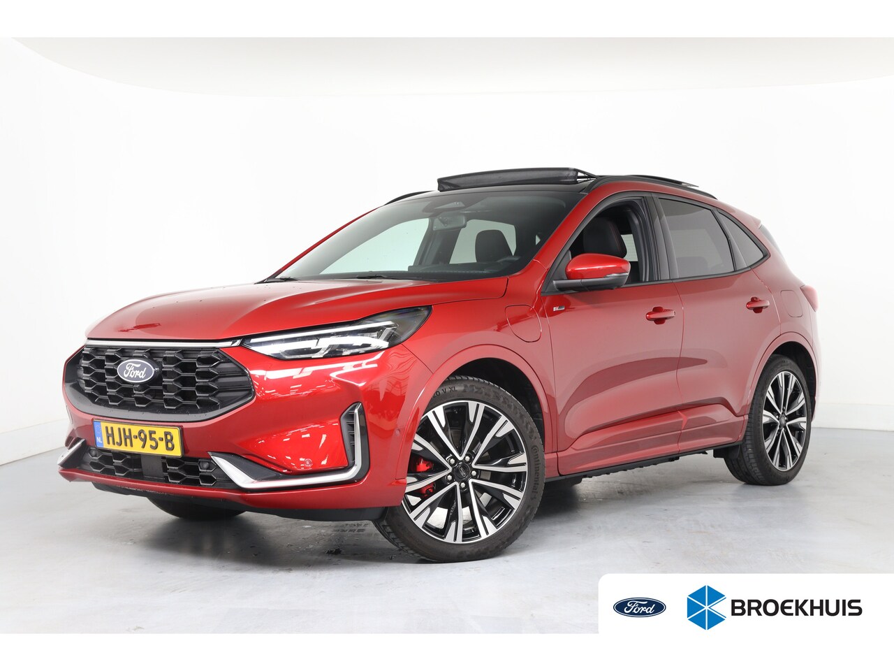 Ford Kuga - 2.5 PHEV ST-Line X Navigatie | Panorama Dak | Adaptieve Cruise | Full Led | Elektrische St - AutoWereld.nl
