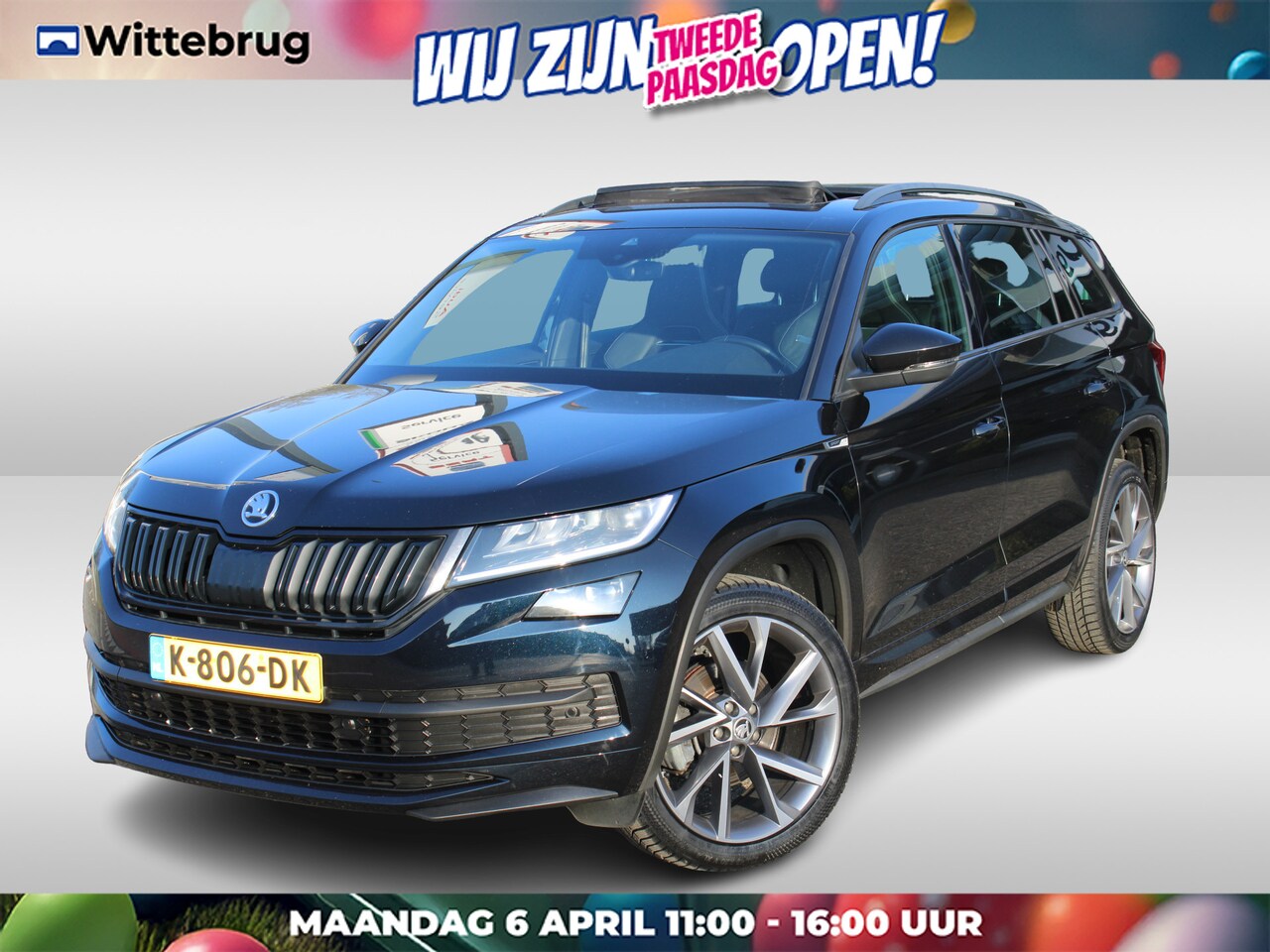 Skoda Kodiaq - 1.5 TSI 150pk Sportline Business DSG Automaat / Panorama dak / LM 20 inch / Navigatie / Ca - AutoWereld.nl