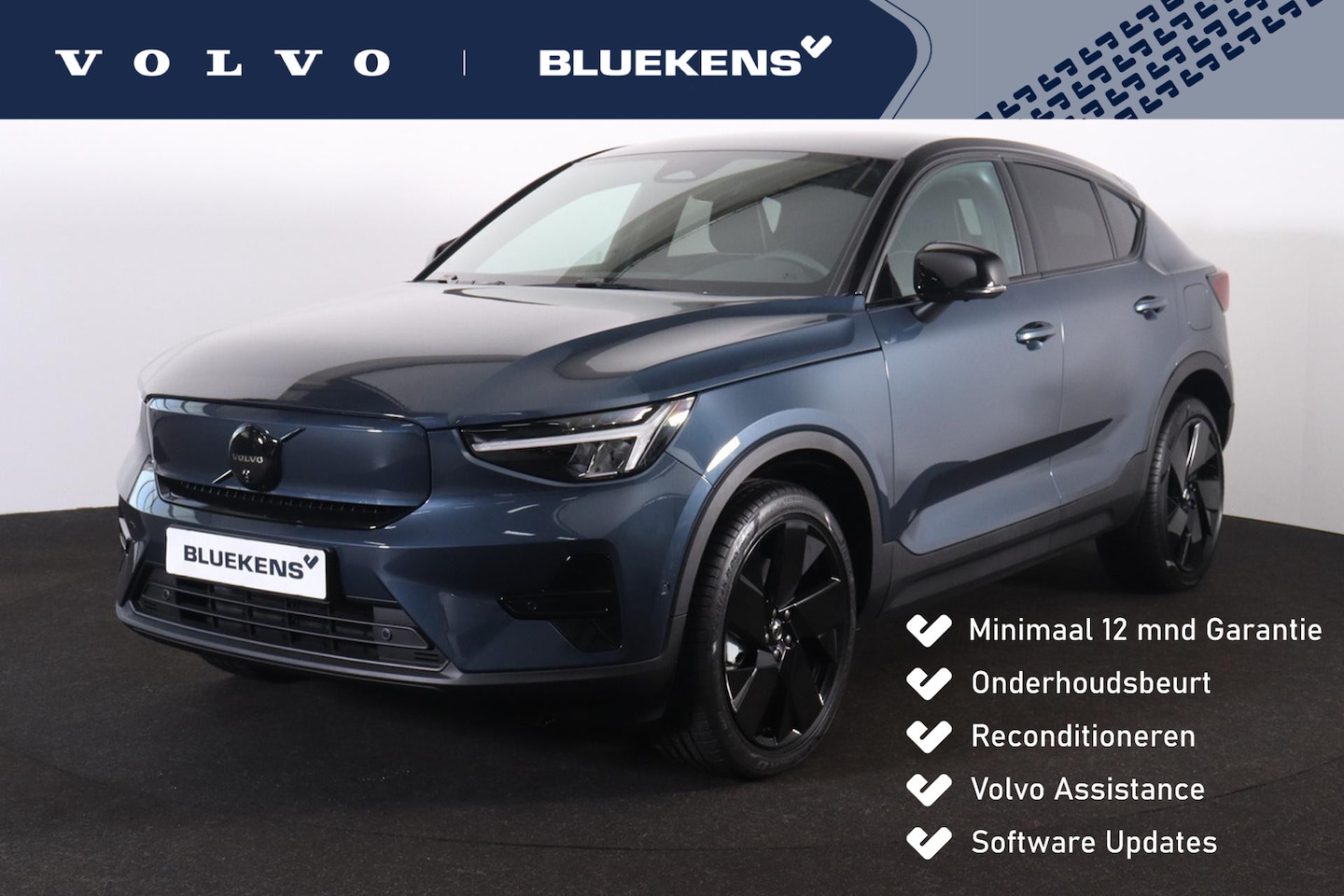 Volvo EC40 - Single Motor Extended Range Ultra Black Ed. 82 kWh Intellisafe Assist & Surround - 360º Ca - AutoWereld.nl