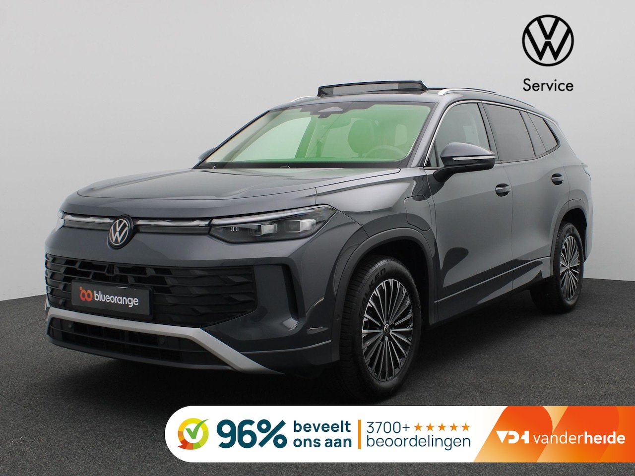 Volkswagen Tayron - 1.5 eHybrid Life Edition 204PK DSG SOH 97,71%, Pano-Schuifdak, Trekhaak, 18" LM Velgen, Vo - AutoWereld.nl