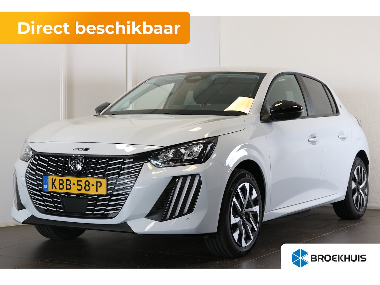 Peugeot e-208 - Business | Navi | Cruise | 3 Fase | PDC V+A | Camera | Clima | - AutoWereld.nl
