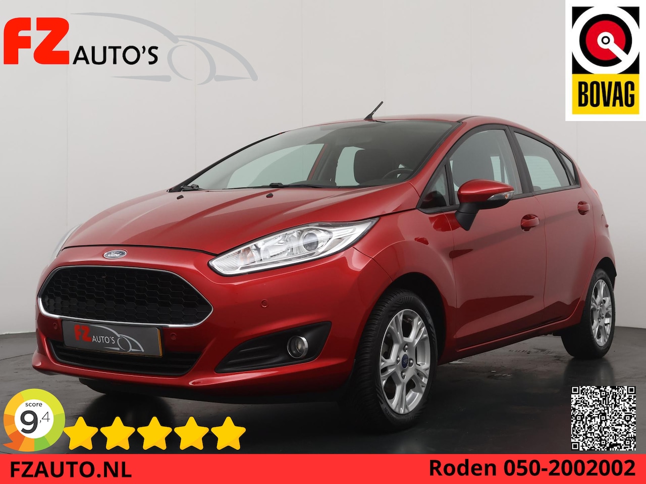 Ford Fiesta - 1.0 Style Ultimate - Navigatie - Lichtmetalen velgen - Trekhaak - Cruise Control - AutoWereld.nl