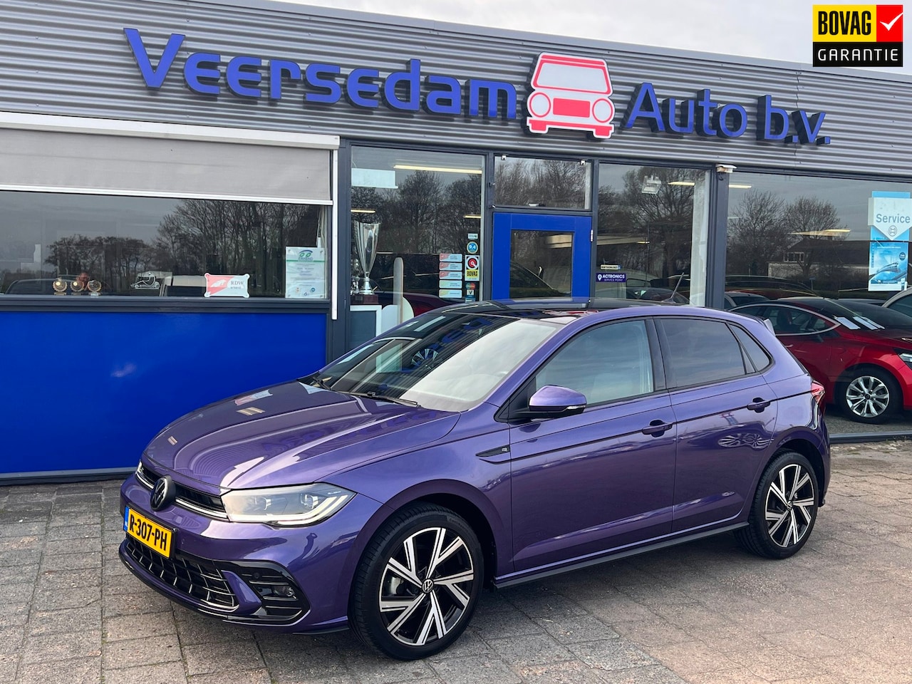Volkswagen Polo - 1.0 TSI R-Line Business+ 1.0 TSI R-Line Business, Elektr. Panodak, digitaal dashboard enz... - AutoWereld.nl