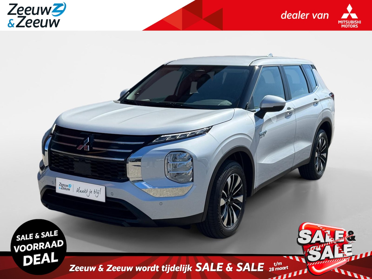 Mitsubishi Outlander - 2.4 PHEV Intense | €8400,- REGISTRATIEKORTIG! | NIEUWE AUTO | 8 JAAR GARANTIE - AutoWereld.nl