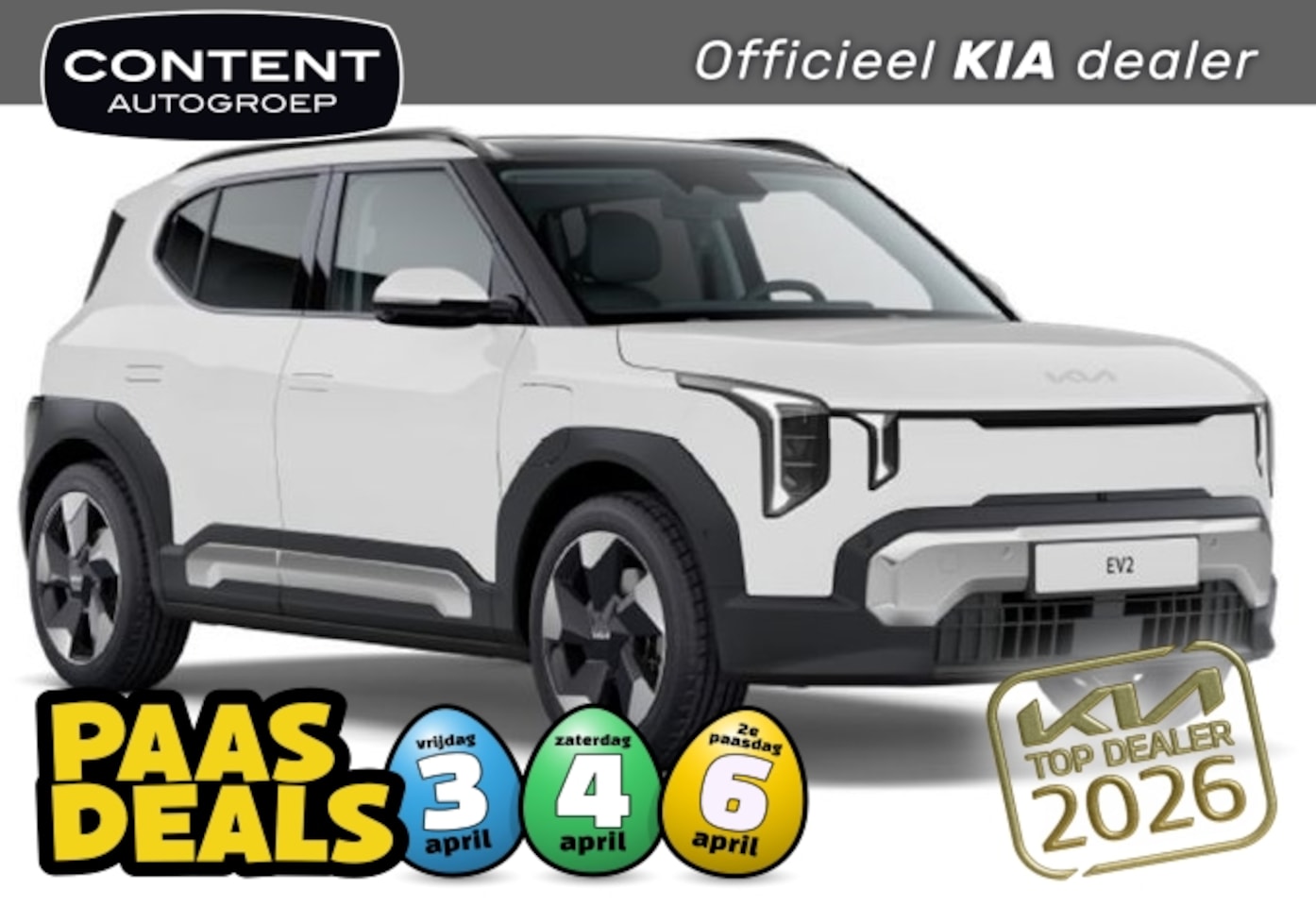 Kia EV2 - 42,2 kWh 147pk Plus | Nu Bestelbaar! - AutoWereld.nl