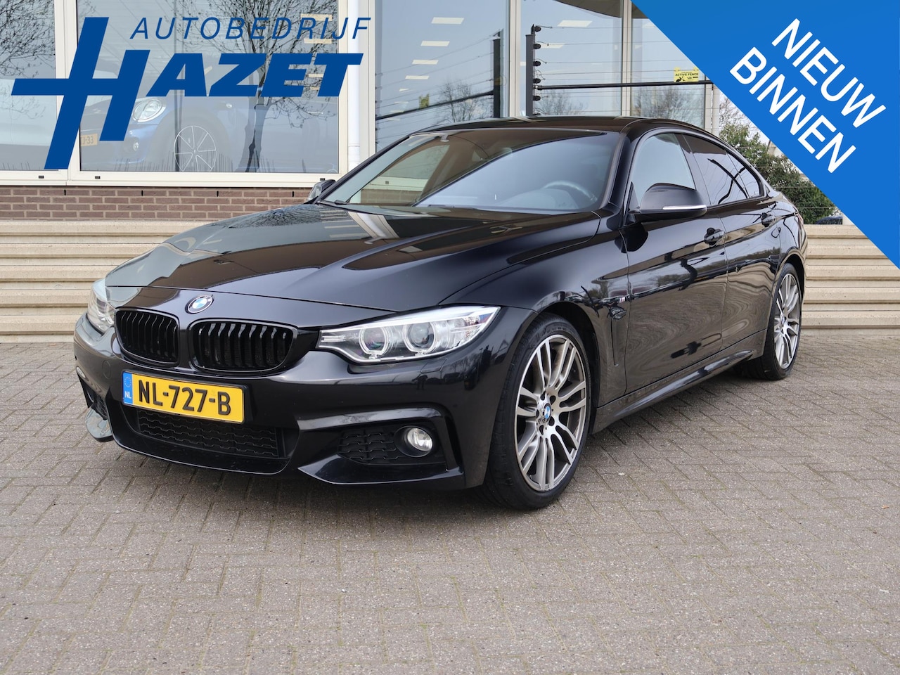 BMW 4-serie Gran Coupé - 420i AUT8 M-SPORT H.E. + 19 INCH | LEDER | SPORTSTOELEN | STOELVERW. - AutoWereld.nl