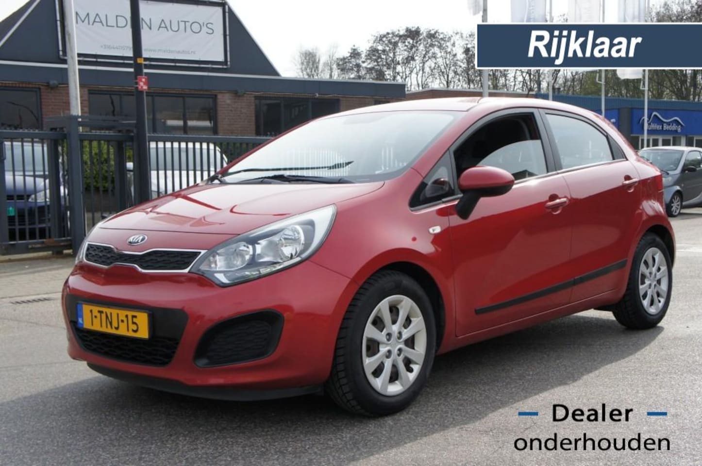 Kia Rio - 1.2 CVVT LUXE NAVI/AIRCO/BLUETOOTH KEURIGE STAAT - AutoWereld.nl