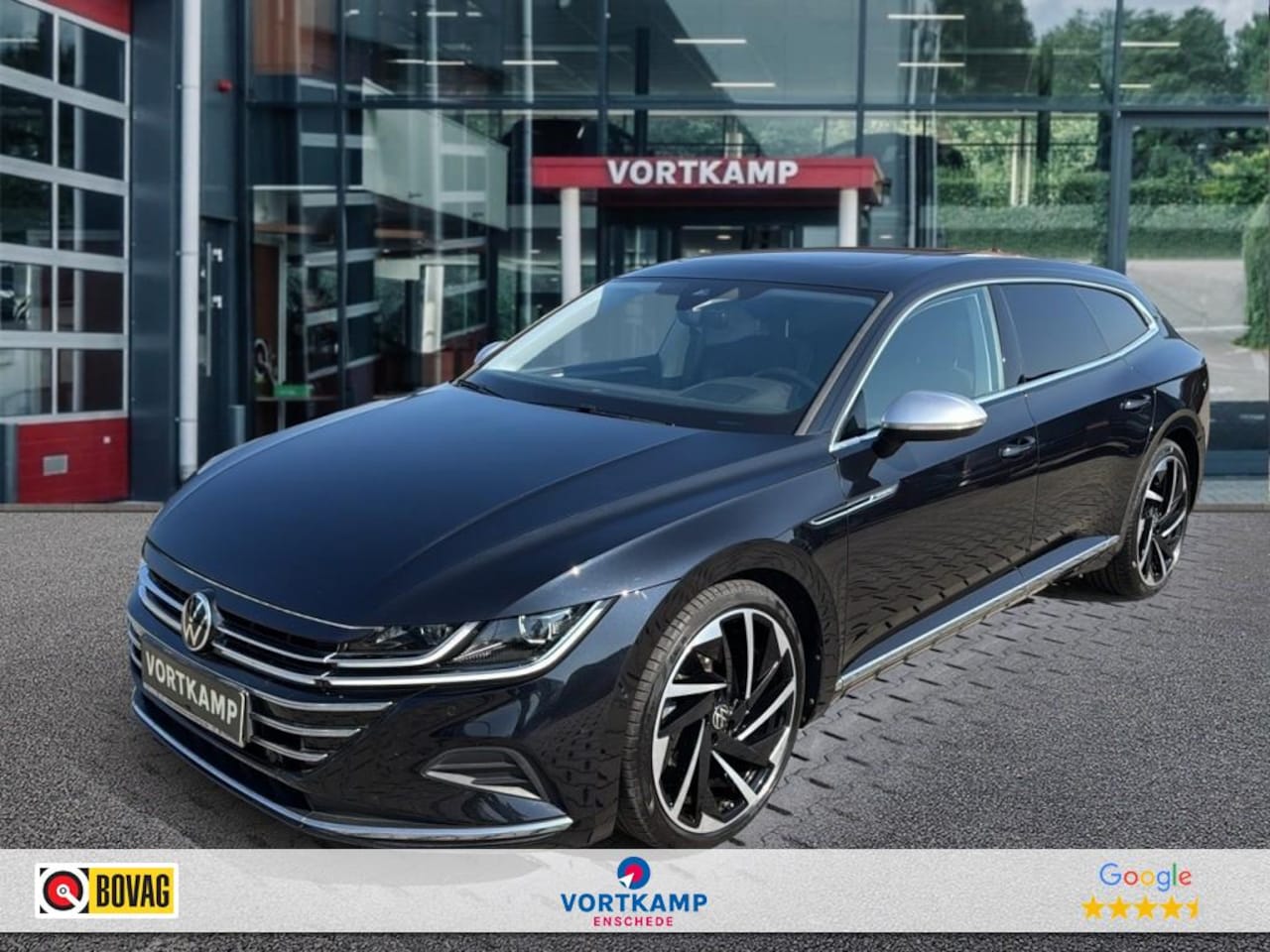 Volkswagen Arteon Shooting Brake - 2.0 TDI R-LINE TREKHAAK/PANO-DAK/360CAM/HK/MEM/ACC/STOELVERW - AutoWereld.nl