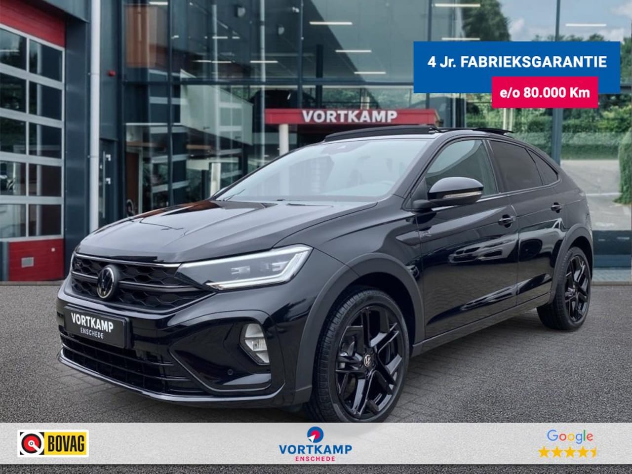 Volkswagen Taigo - 1.0 TSI DSG R-LINE BLACK STYLE PANO-DAK/CAMERA/IQ/STOELVERW/CARPLAY - AutoWereld.nl