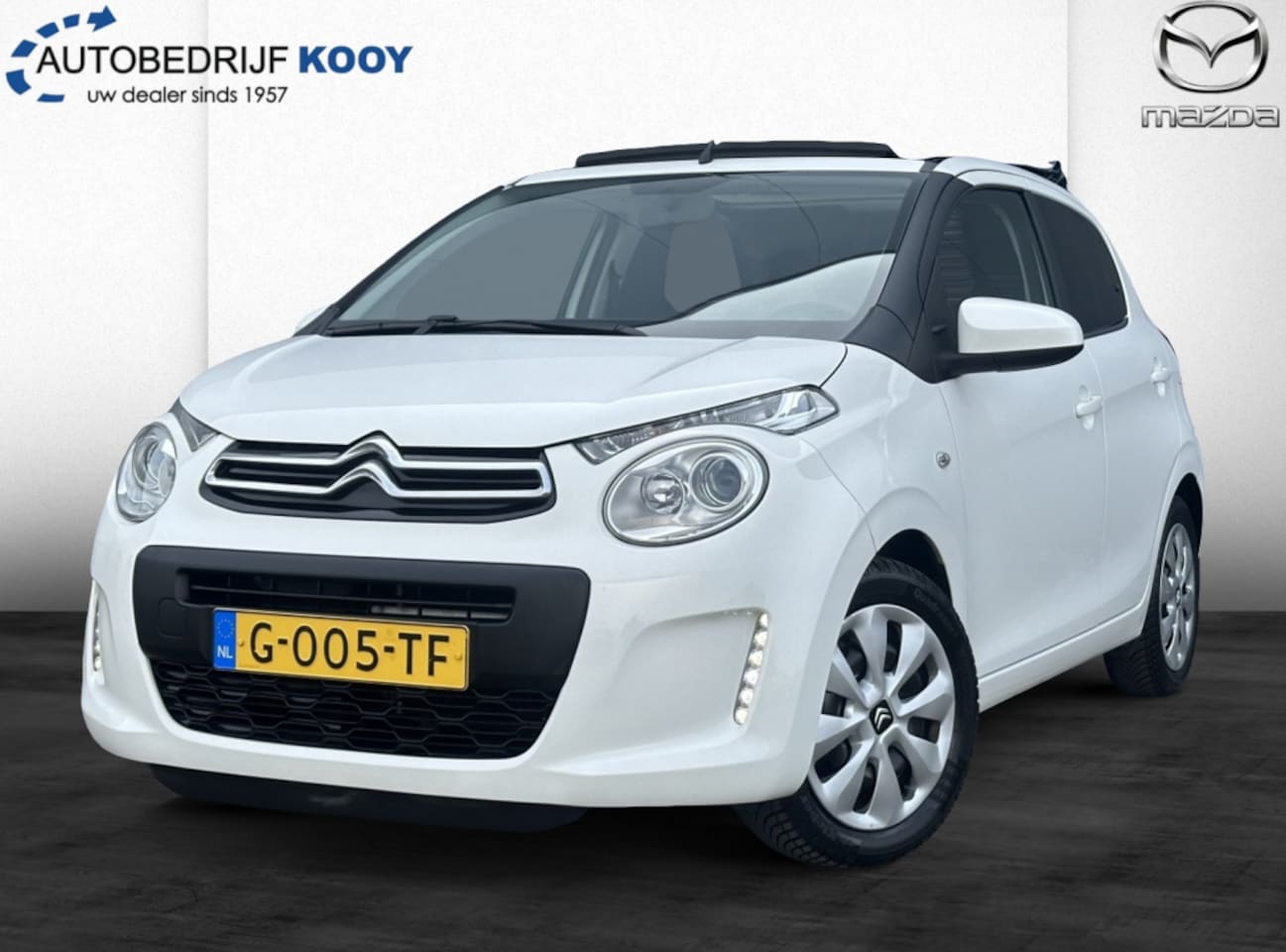 Citroën C1 - 1.0 VTi AirScape Feel / Elektrisch vouwdak / Carplay / Camera - AutoWereld.nl