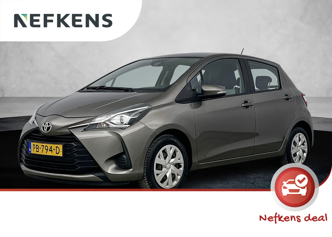 Toyota Yaris - 1.0 69 pk Aspiration | Navigatie | Camera | Climate Control | All Season Banden - AutoWereld.nl